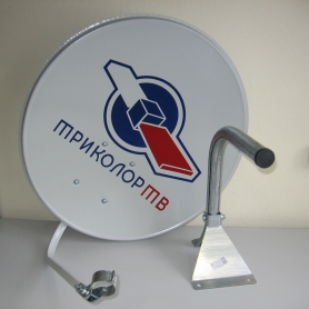 Спутниковая антенна СТВ-0,55-11АУМ, с логотипом «ТРИКОЛОР»